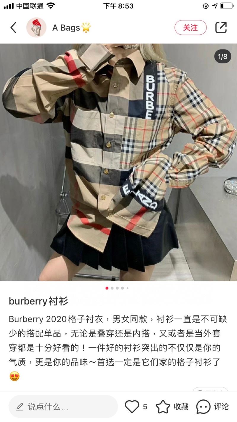 Burberry Shirts